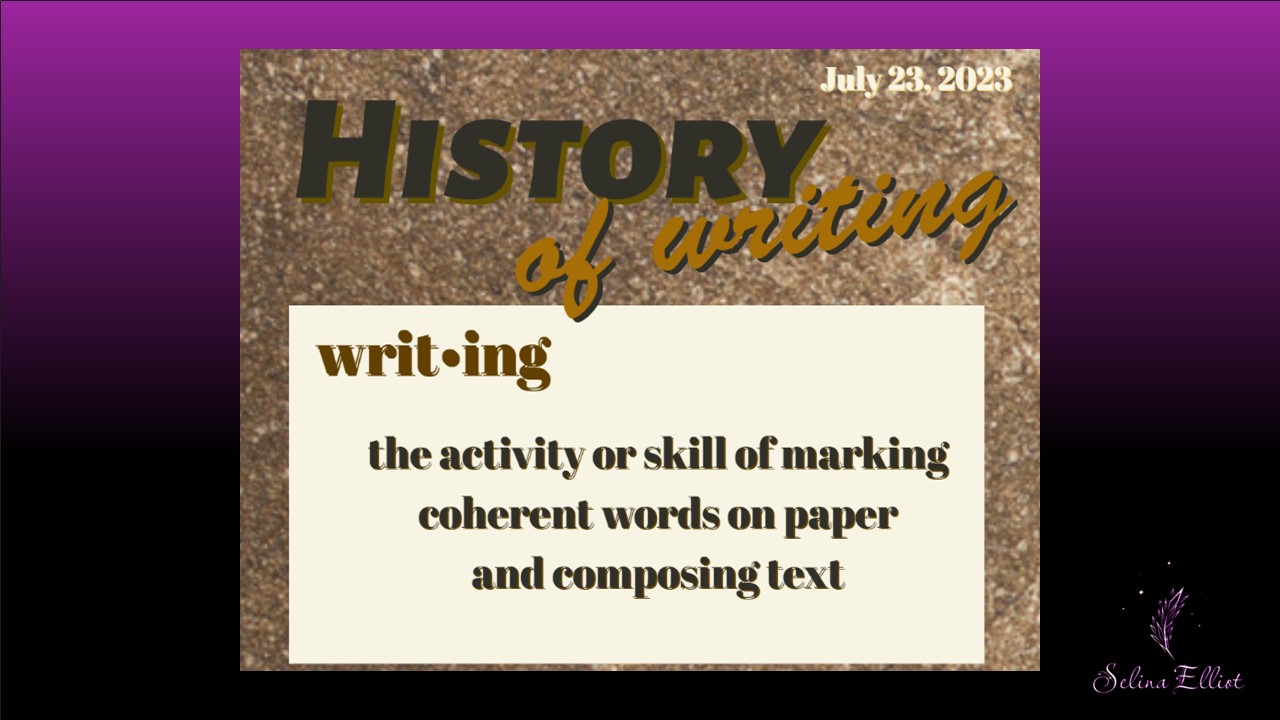 Writing History Inforgraphic Infographic – History of Writing – Inscriptions from the Heart
